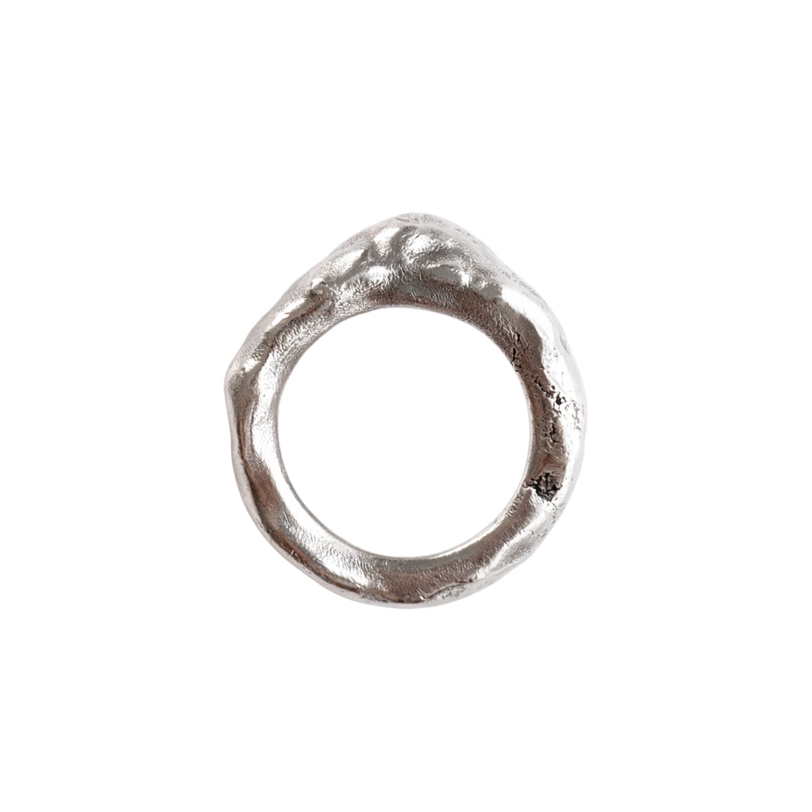 Melt, ring, sterling silver, 2022