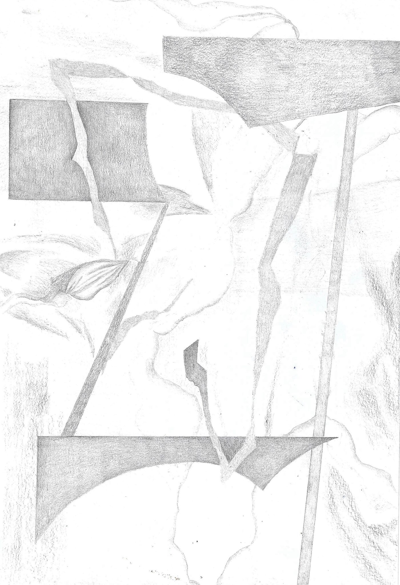 Convo II, graphite on paper, 30x21cm, 2021