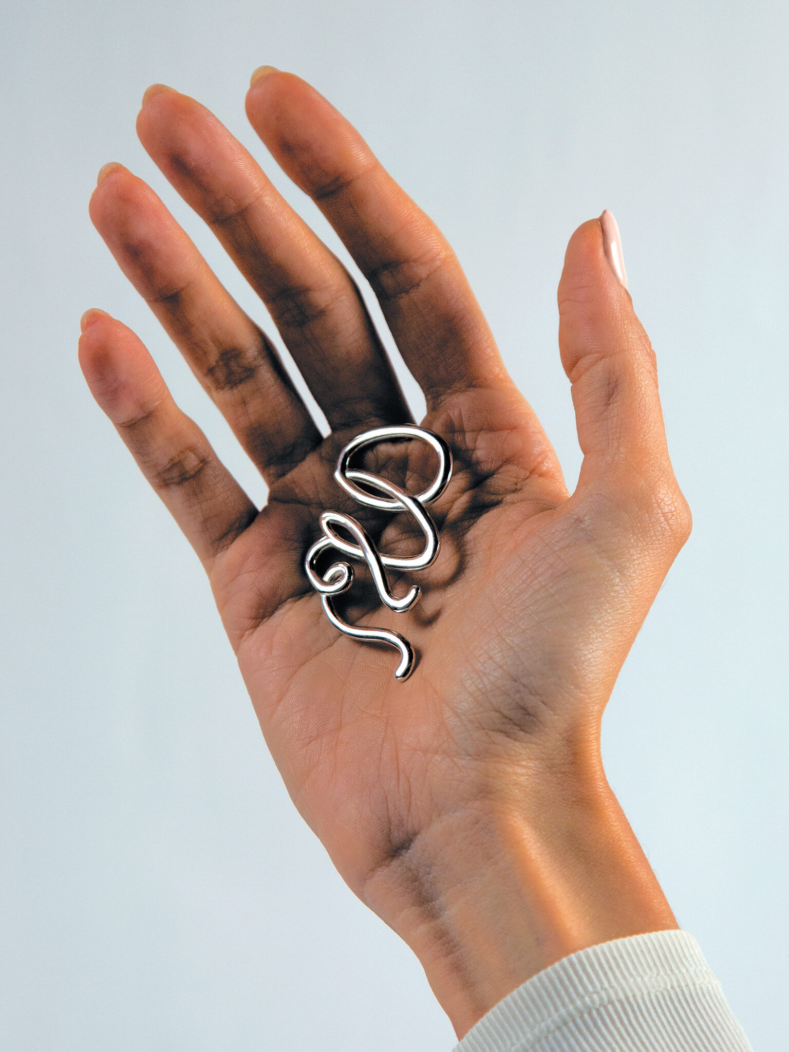 The book, earrings, sterling silver, 2020